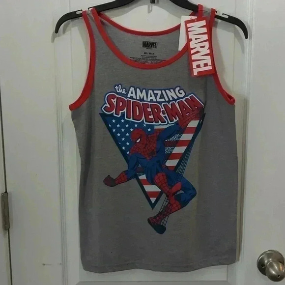 Boys marvel spider man tank top - Picture 2 of 8